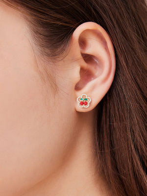 Cherry Pearl Earring