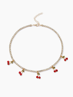 Cherry Pendant Necklace