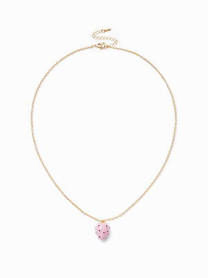 Strawberry Pendant Necklace