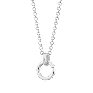 Rolo Chain Necklace with Spring Ring Clasp