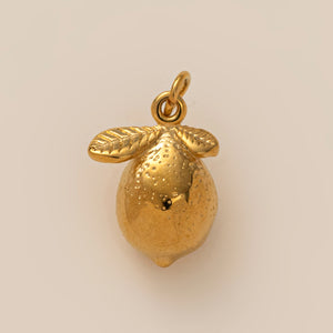 Gold Fruit Charms