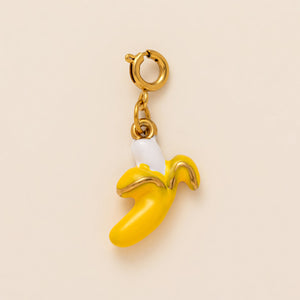 Gold-Plated Enamel Fruity Charms