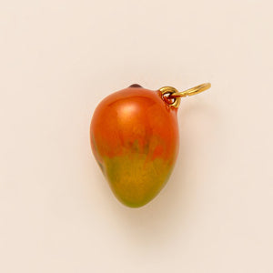 Gold-Plated Enamel Fruity Charms