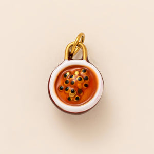 Gold-Plated Enamel Fruity Charms