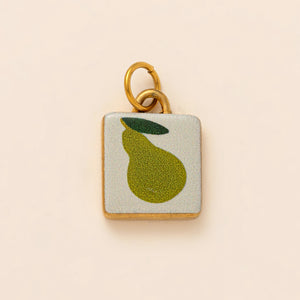 Gold-Plated Enamel Fruity Charms