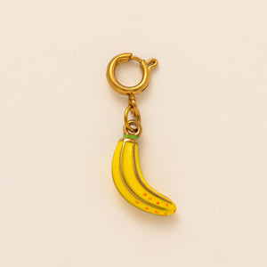 Gold-Plated Enamel Fruity Charms