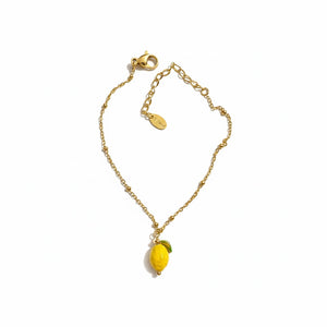 Lemon Gold-plated Bracelet