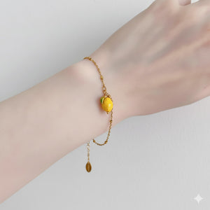 Lemon Gold-plated Bracelet