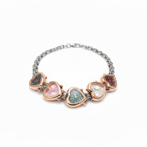 Muti-Heart Watch Necklace